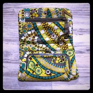 Yellow/Gray/Green Vera Bradley Wallet